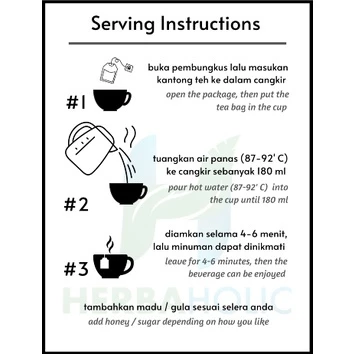 herbaholic.id artisan tea herbal kemasan sachet 2gr saradha herbaholic.id artisan tea herbal kemasan sachet 2gr saradha