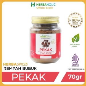 herbaholic.id herbaspice pekak bunga lawang rempah bubuk 70gr
