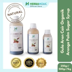 herbaholic.id gula aren cair premium murni 250g