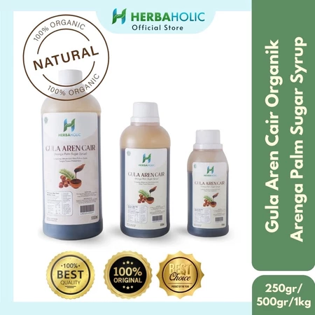 herbaholic.id gula aren cair premium murni 250g herbaholic.id gula aren cair premium murni 250g